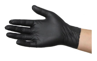 BLACK DRAGON NITRILE GLOVES - 2XL